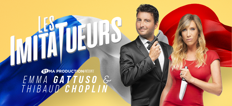 les ImitaTueurs humour paris theatre des Deux Anes Emma Gattuso Thibaud Choplin imitateur imitatrice les ImitaTueurs humour paris theatre des Deux Anes Emma Gattuso Thibaud Choplin imitateur imitatrice